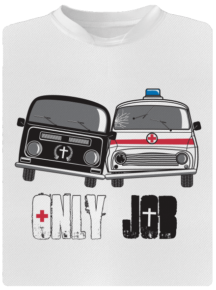 Konkurencia detské športové tričko White