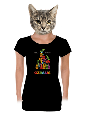 dámske tričko s lemom