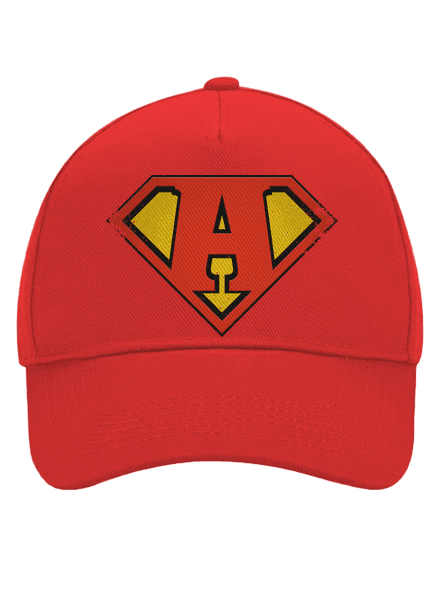 Som superhrdina šiltovka baseballka Classic Red