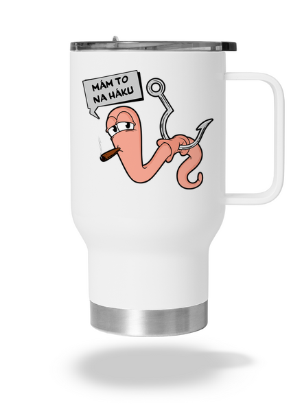 Na háku termohrnček White