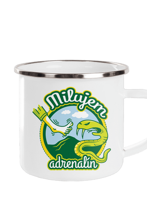 Milujem adrenalín plecháčik White