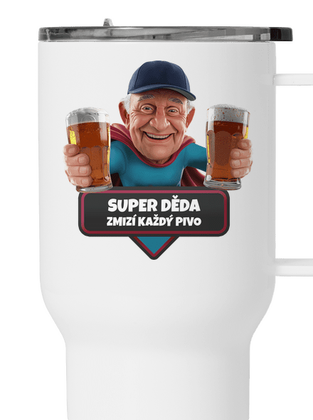 Super dedo termohrnček White