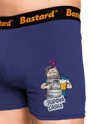 Osudová láska boxerky Blue Navy