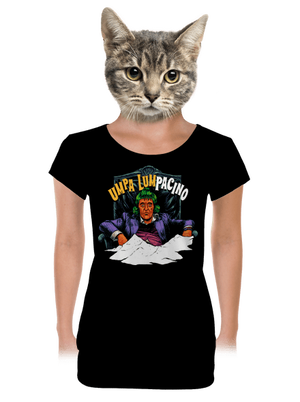 dámske tričko s lemom