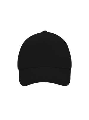 Bez potlače šiltovka baseballka Black