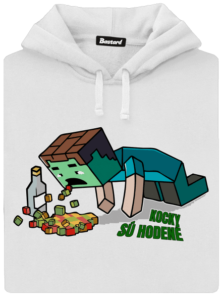 Kocky sú hodené dámska mikina klokanka White