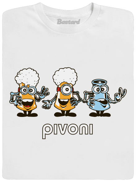 Pivoni pánske tričko White