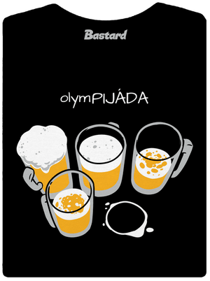 Pijáda dámske tričko prémium Black