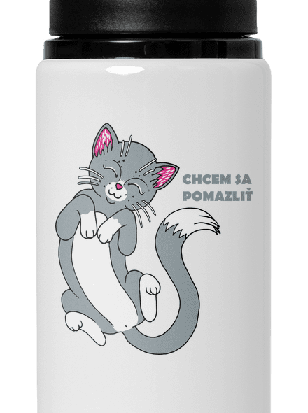 Chcem sa pomazliť flaša na vodu White