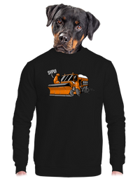 unisex mikina bez kapucne