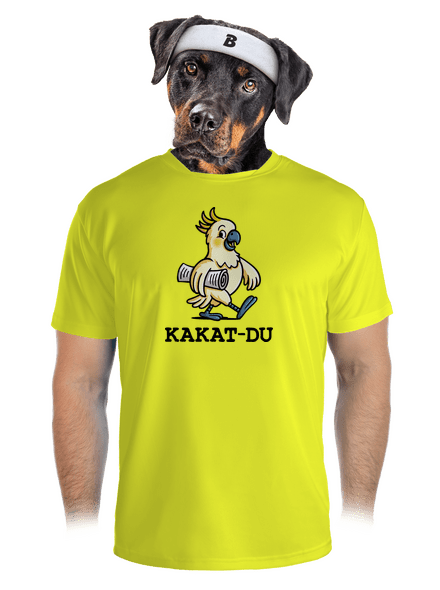 Kakat-du pánske športové tričko Neon Yellow