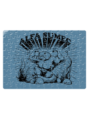 Alfasumec puzzle White