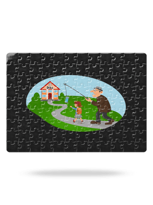 Naspäť do školy puzzle White