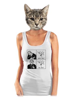 Cimrman: Copak jmelí dámske tielko klasické White