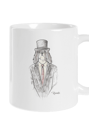 Kavalír klasický hrnček White