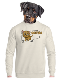 unisex mikina bez kapucne