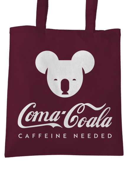 Coma Coala taška Burgundy