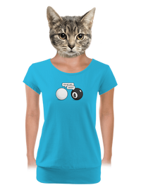 dámske tričko s lemom