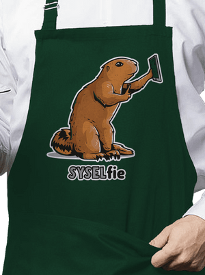 Syselfie zástera Bottle Green