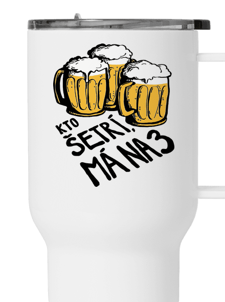 Kto šetrí, má na tri termohrnček White
