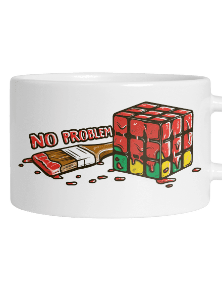 No problem hrnček makronka White