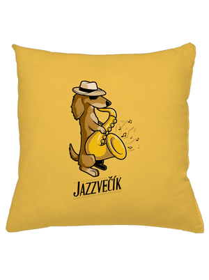Jazzvečík vankúš Yellow Gold