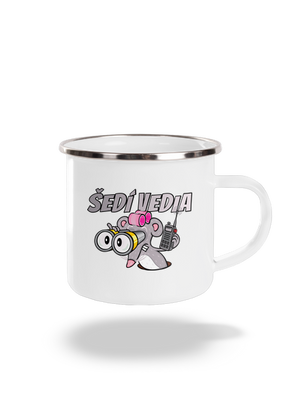 Šedí vedia - myš plecháčik White