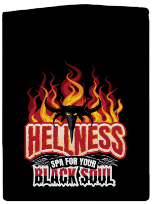 Hellness dámska mikina na zips Black