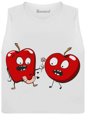 Jejda dámske tielko voľné White