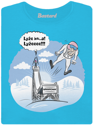 Lyže dámske tričko Blue Atol