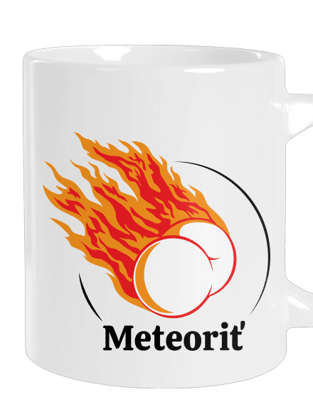 Meteoriť veľký hrnček White