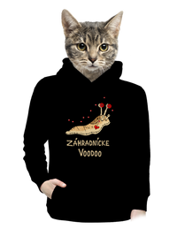 dámska mikina klokanka
