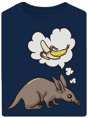 Samica hrabáča unisex tričko oversized Midnight Blue