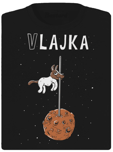 Vlajka dámske športové tričko Black