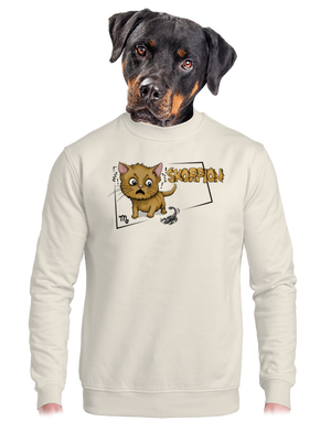 unisex mikina bez kapucne