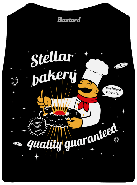 Stellar bakery pánske tielko Black