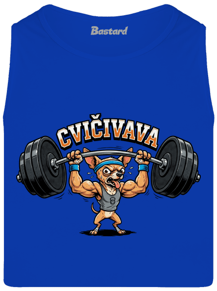 Cvičivava pánske tielko Royal Blue