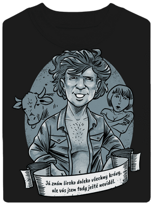 B14: Léto s kovbojem unisex mikina bez kapucne Black