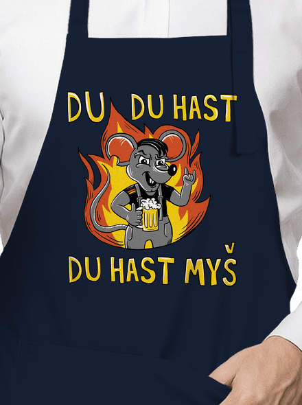 Du hast myš zástera Navy