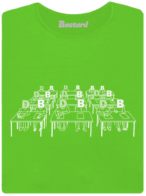 Cimrman: Debil, blbeček dámske tričko Apple Green