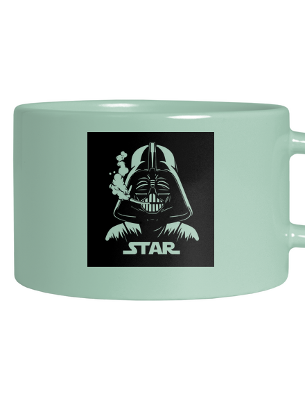 Darth Star hrnček makronka Mint Macaron