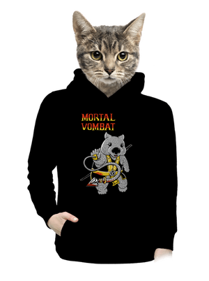 dámska mikina klokanka