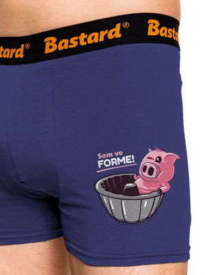 Vo forme boxerky Blue Navy