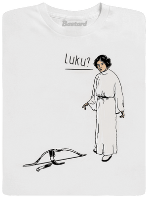 Luke a Leia detské tričko White