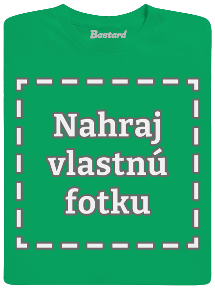 Vlastná potlač detské tričko Kelly Green