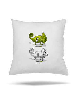 Zapnuté vypnuté vankúš White