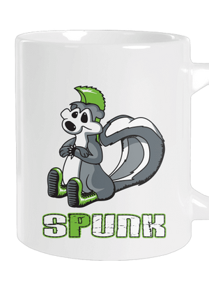 Spunk veľký hrnček White