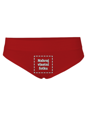Vlastná potlač dámske nohavičky Red Mal