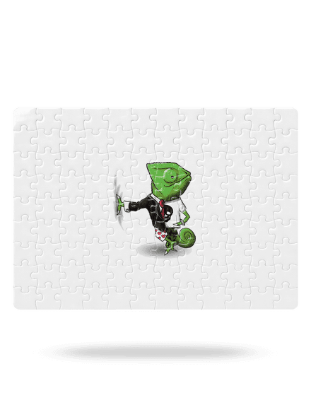 Majster prevlekov puzzle White