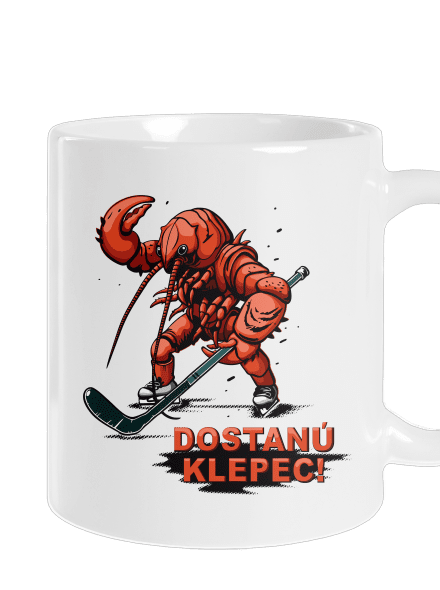 Dostanú klepec klasický hrnček White